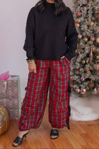 Jersey negro acanalado Diagonal Diva