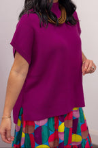 Jersey magenta acanalado The Everyday