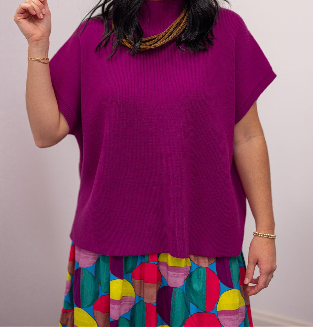 Jersey magenta acanalado The Everyday
